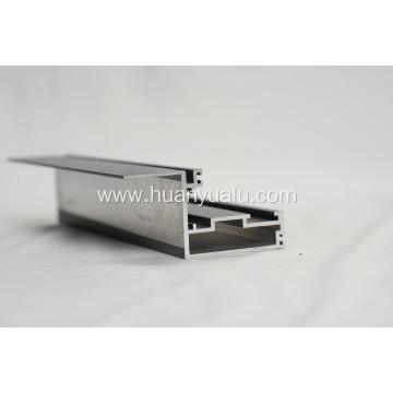 Anodized aluminum curtain wall profiles